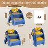 Noonkty Stool Toddler Step, Step 2 Stool, Kids Foldable Small