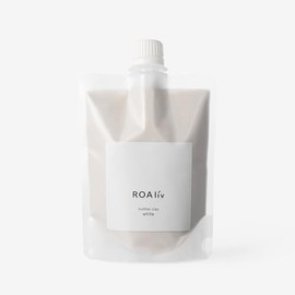 Mother Clay, White, 8.5 oz (240 g), For Hard Skin Skin Skin Clay Pack, Rinse Pack