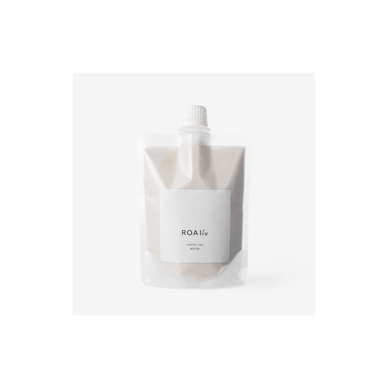Mother Clay, White, 8.5 oz (240 g), For Hard Skin