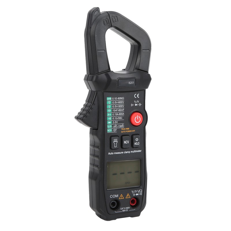 ET8201 600A 600V AC/DC Clamp Meter Intelligent Automatic Identification High