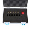 waltyotur 1/4 Inch Indexable Carbide Turning Tool Holder Set Lathe