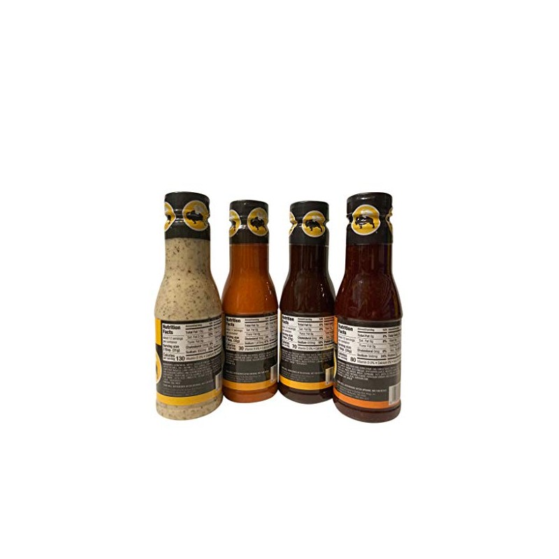 Buffalo Wild Wings Milder Variety Bundle: Parmesan Garlic, Medium, Honey