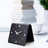 NOENNULL Bedside Clock, Silent Desk Clock, Table Clock, Simple, Modern,