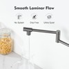 Aktines Pot Filler Faucet with Knob Switch, Wall Mount Over