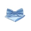 Massi Morino Bow Tie with Hanky Pre-tied Premium Men's Bow