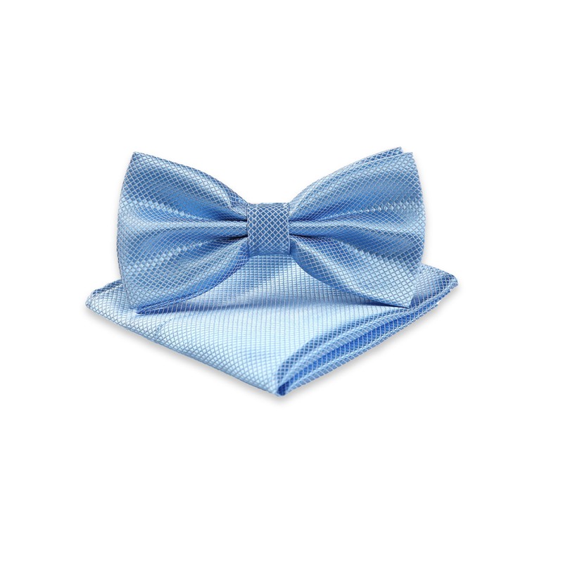 Massi Morino Bow Tie with Hanky Pre-tied Premium Men's Bow