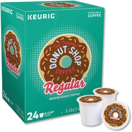 The Original Donut Shop Regular Keurig Single-Serve K-Cup Pods, Medium Roast Coffee, 24 Count