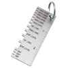 2 Pcs Stainless Steel Metal Sheets,Welding Thickness Wire Measuring Tool,Wire