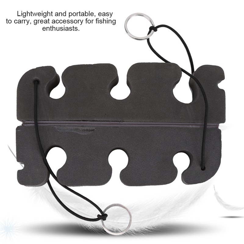 2Pcs Portable Magnetic Density Foam Fly Fishing Rod Holder Car