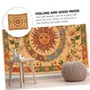 Ciieeo Bohemian Sun Moon Tapestry Artistic Wall Hanging for Home