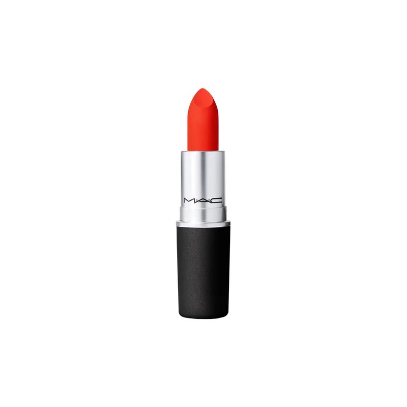Labial Mac Powder Kiss Lipstick Style Shocked