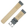 BARTON WATCH BANDS, 15mm Smoke Grey - Alligator Grain -