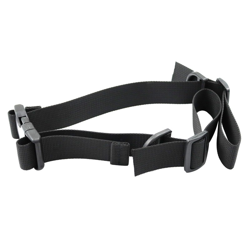 POFET Pack of 2 Adjustable Chest Strap Backpack Straps, Black