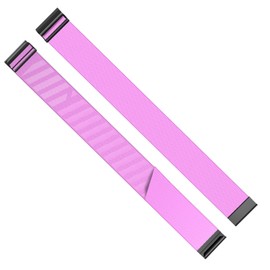 Ultra Soft Knitted Nylon Bicep Strap for Whoop 4.0 - 38 cm Adjustable Arm Band for Comfort, Performance and 24/7 Data Tracking (Pink)