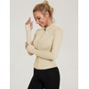 LUYAA Athleitc Zip Up Jackets Long Sleeve Workout Tops Lightweight