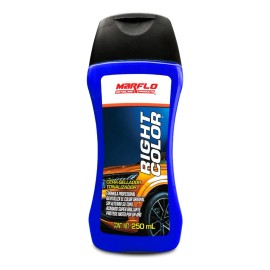 Cera Líquida Tonalizadora Marflo Azul Marino Auto 250ml