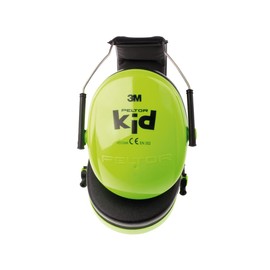 3M 3M Peltor Kid Geh?rschutz Kinder -neongrn- Kapselgeh?rschutz mit verstellbarem Kopfbgel, Leichter Ohrenschtzer mit L?rmschutz bis 98dB C SNR 27, H?rschutz mit geringem Gewicht