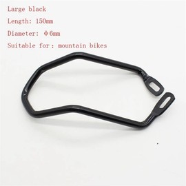 WaigN Black 150mm Rear Derailleur Protector, Steel Bicycle Derailleur Guard, Bike Rear Derailleur Hanger Rear Gear Protector Chain Stay Guard for Bicycle Mountain Road Cycling, Chain Guards