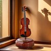 Musiin Violin Music Box, Creative Music Box Violin with Rotating