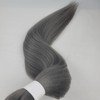 Grey Boho Braiding Hair Pre stretched Curly Braiding Hair Extensions