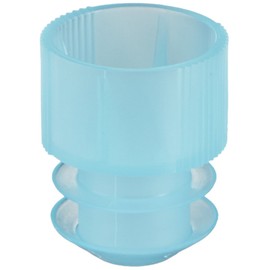 neoLab 100 x Blue Polyethylene Slat Grip Plugs 16mm x 25mm