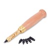 iPobie Automatic Hole Punch Leather Craft Leather Belt Paper Book
