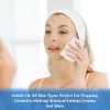 2 Rolls Cotton Roll for Cosmetic Application Product Removal 2.2