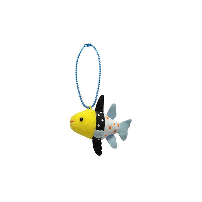 Underwater Walk Friends Mascot Keychain Mascot Lanyard Ball Chain Plush