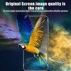 Holilo für OUKITEL C1 Schutzfolie für Panzerglas,2 Stück No-Bubble Anti-Kratzen