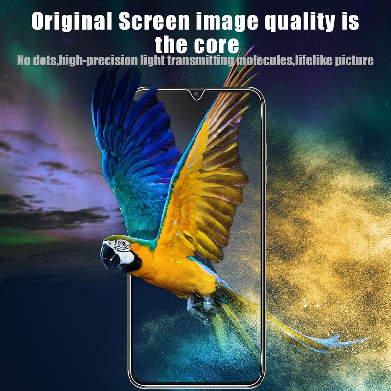 Holilo für OUKITEL C1 Schutzfolie für Panzerglas,2 Stück No-Bubble Anti-Kratzen