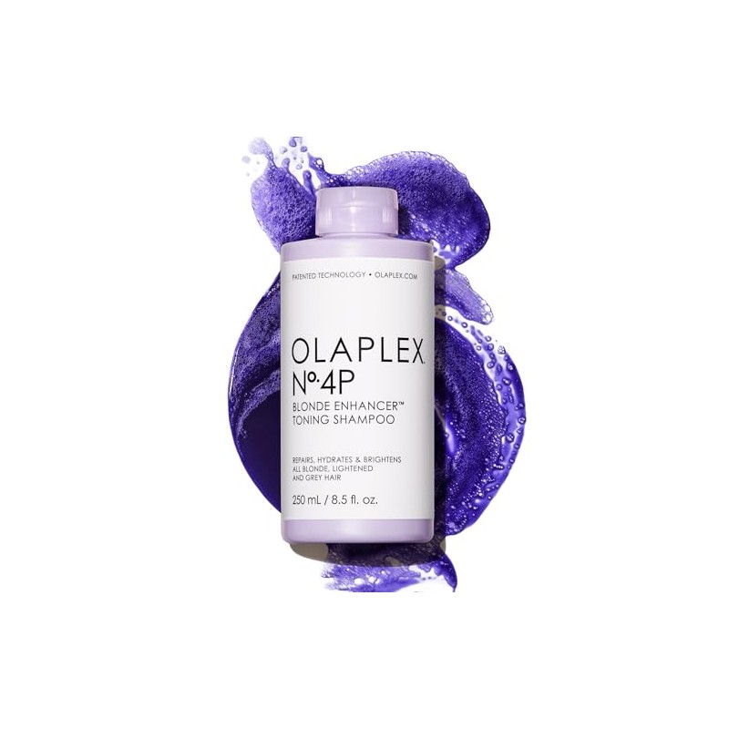Olaplex No. 4P Blonde Enhancing Toning Shampoo, 8.5 Fl Oz