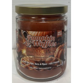 Smoke Odor Exterminator 13 oz Jar Candle Pumpkin & Waffles (1) Candle.