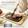 Noodle Board Stove Cover w/Handles, for Gas & Electric Stoves