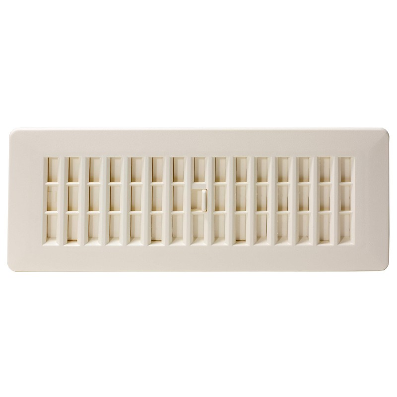 Decor Grates PL310-AL 3-Inch by 10-Inch Plastic Floor Register, Almond