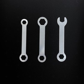 Multi-purpose Slim Hole Lightweight Spanner for Furniture Work, Appliance & Machinery Repair - Select Size / 가구작업 가전 기계 수리 다용도 슬림홀 가벼운 스패너 -사이즈선택