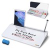 SELEAD Desktop Glass Whiteboard with Organizer & Built-in Mirror, Small