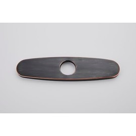 AVSIILE Kitchen Sink Faucet Hole Cover, Deck Plate for Kitchen Faucet- 10 Inches Sink Hole Cover, Plumbing Cover Plates, 10" Deck escutcheon for Pull Down Kitchen Faucet (Oil Rubbed Bronze)
