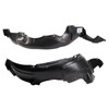 TRQ Front Inner Fender Liner Set Compatible with 2009-2010 Hyundai