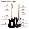 MOSEN 39in Full Size Beginner Electric Guitar Starter Kit, Beginner