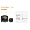 Digital Door Viewer 2.4in TFT LCD Screen 90 Degree View