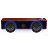 Wood Computer Speakers for Desktop, Mini Sound Bar Speaker with