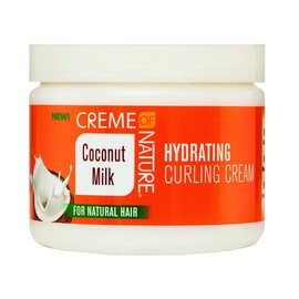 Creme of Nature Hydrating Curling Cream, Coconut Milk Detangling and Conditioning Formula for Normal Hair, 11.5 Oz