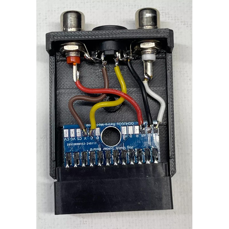 Atari Jaguar AV S-Video ( SV ) and Stereo RCA