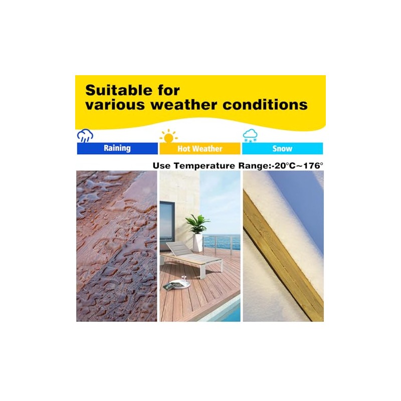 Weatherproof Butyl Sealant Joist Tape for Decking