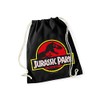 Jurassic Park Logo Gym Bag schwarz, Größe:onesize