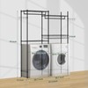 Takywep Laundry Room Clothes Drying Rack, Over The Washer and