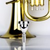 Glory Standard Tuba Mouthpiece Silver Plated 22
