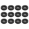 QUARKZMAN Pack of 12 Round Rubber Grommets 9/16 Inch (14