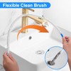 Yuanchu 2 Pack Flexible Drain Cleaning Brush, 23.6inch Long Drain