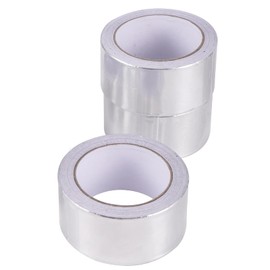 Winmist Glimpse 3Pack Aluminum Foil Tape 2 Inch x 164 Ft / 55 Yards HVAC Tape Withstand -4℉ to 176℉ Foil Duct Tape Perfect for Insulation, Dryer Vents and Metal Repair Sealing